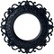 Ekena Millwork Orrington Ceiling Medallion (Canopies up to 6 5/8"), 13 1/4"OD x 6 5/8"ID x 1 1/8"P, Midnight Dream CM13ORMDF - alternate 1
